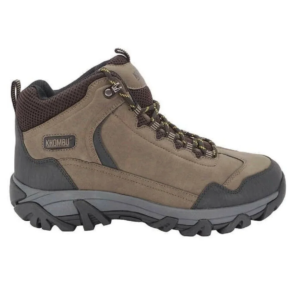 KHOMBU Men's Oliver Hiker Boots in Brown, 10